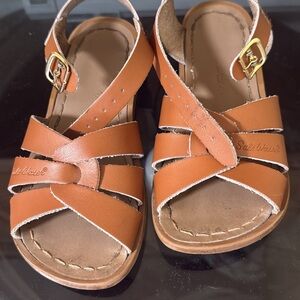 Salt Water Sandals by Hoy - Tan Kids Sandals